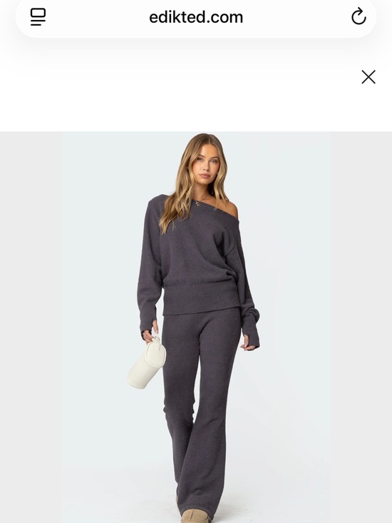 Edikted Sweaters - Cozy Edikted set in dark gray
